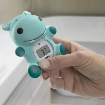 BC-11 HIPPO Badthermometer en kamerthermometer nijlpaard Product foto